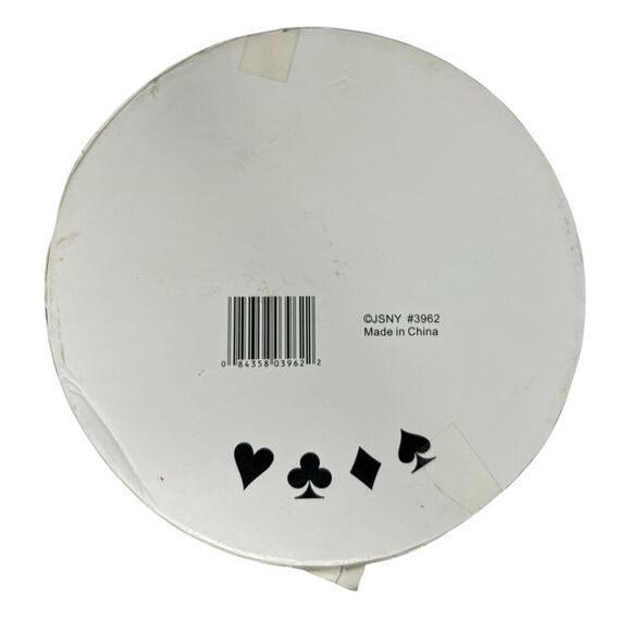 Full House Card Games Porcelain 7.5” Plates Vintage Set of 4 - Picture 5 of 5